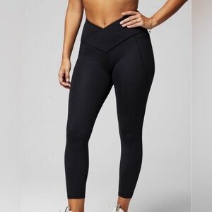 Fabletics Oasis PureLuxe HW Crossover 7/8 Legging, Size XL